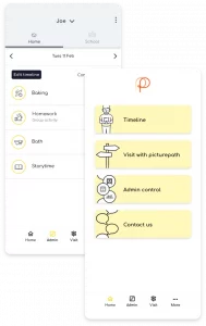 Picturepath timeline feature